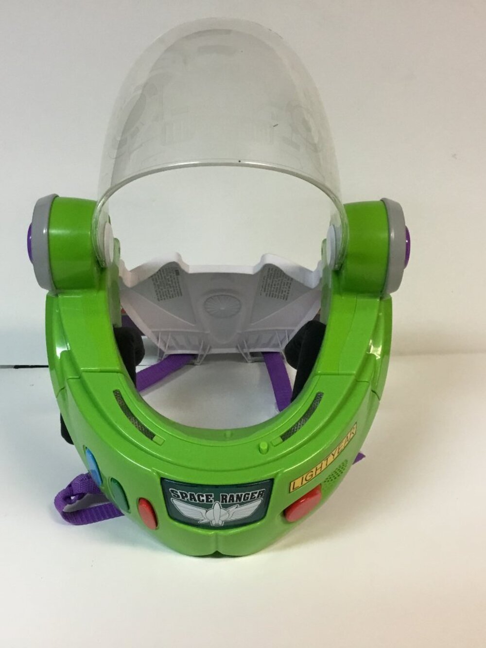 Toy Story Buzz Lightyear Space Ranger Helmet Jetpack Costume SEE VIDEO! Works!